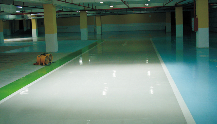 水性環(huán)氧地坪漆的性能優(yōu)點(diǎn)